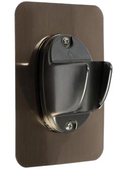 Держатель для душевой лейки ZEIN Z108, нерегулируемый, самоклеющийся, бронза