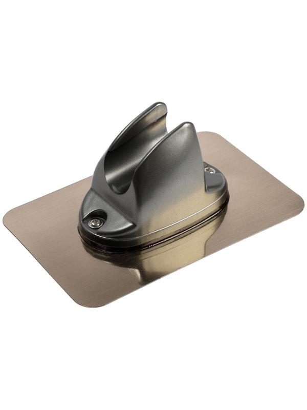 Держатель для душевой лейки ZEIN Z108, нерегулируемый, самоклеющийся, бронза