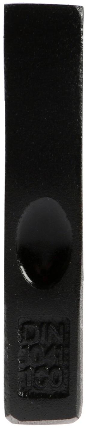 Молоток слесарный ТУНДРА ПРОФИ, квадратный боек, фиберглассовая 3К рукоятка, 100 г