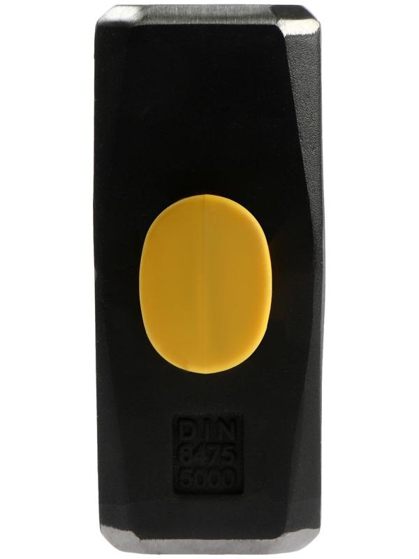 Кувалда кованая ТУНДРА ПРОФИ, обратный всад, длинная фиберглассовая 3К рукоятка 90 см, 5 кг