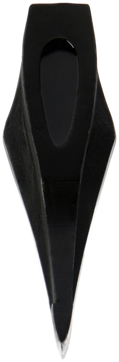 Колун кованый ТУНДРА ПРОФИ, клиновидная форма, фиберглассовое 3К топорище 90 см, 1.5 кг