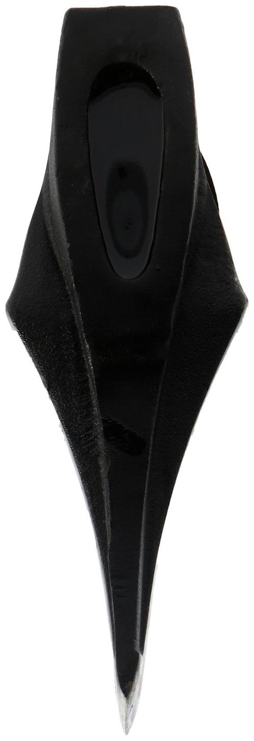 Колун кованый ТУНДРА ПРОФИ, клиновидная форма, фиберглассовое 3К топорище 90 см, 2 кг