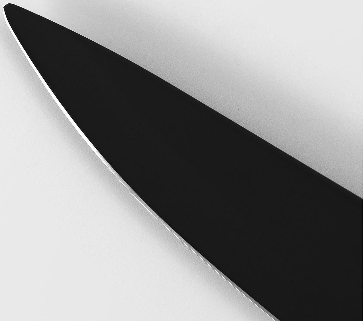 Нож кухонный универсальный Доляна Simplex, длина лезвия 12,7 см, цвет чёрный