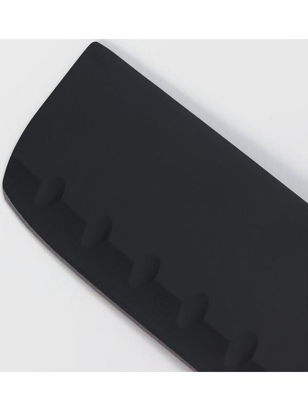 Нож Сантоку кухонный Magistro Dark wood, длина лезвия 17,8 см