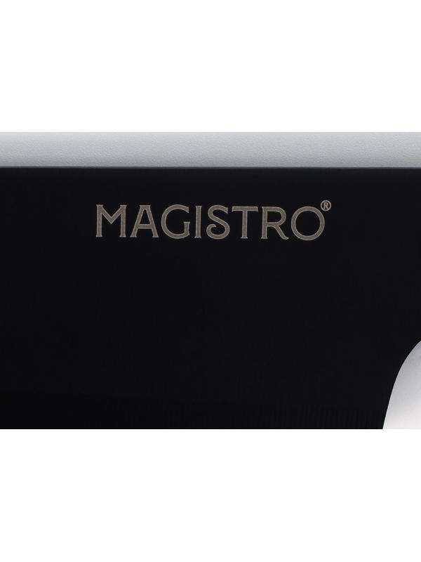 Нож шеф кухонный Magistro Dark wood, длина лезвия 20,3 см