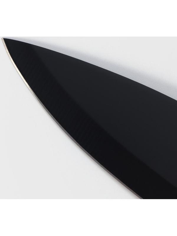 Нож шеф кухонный Magistro Dark wood, длина лезвия 20,3 см