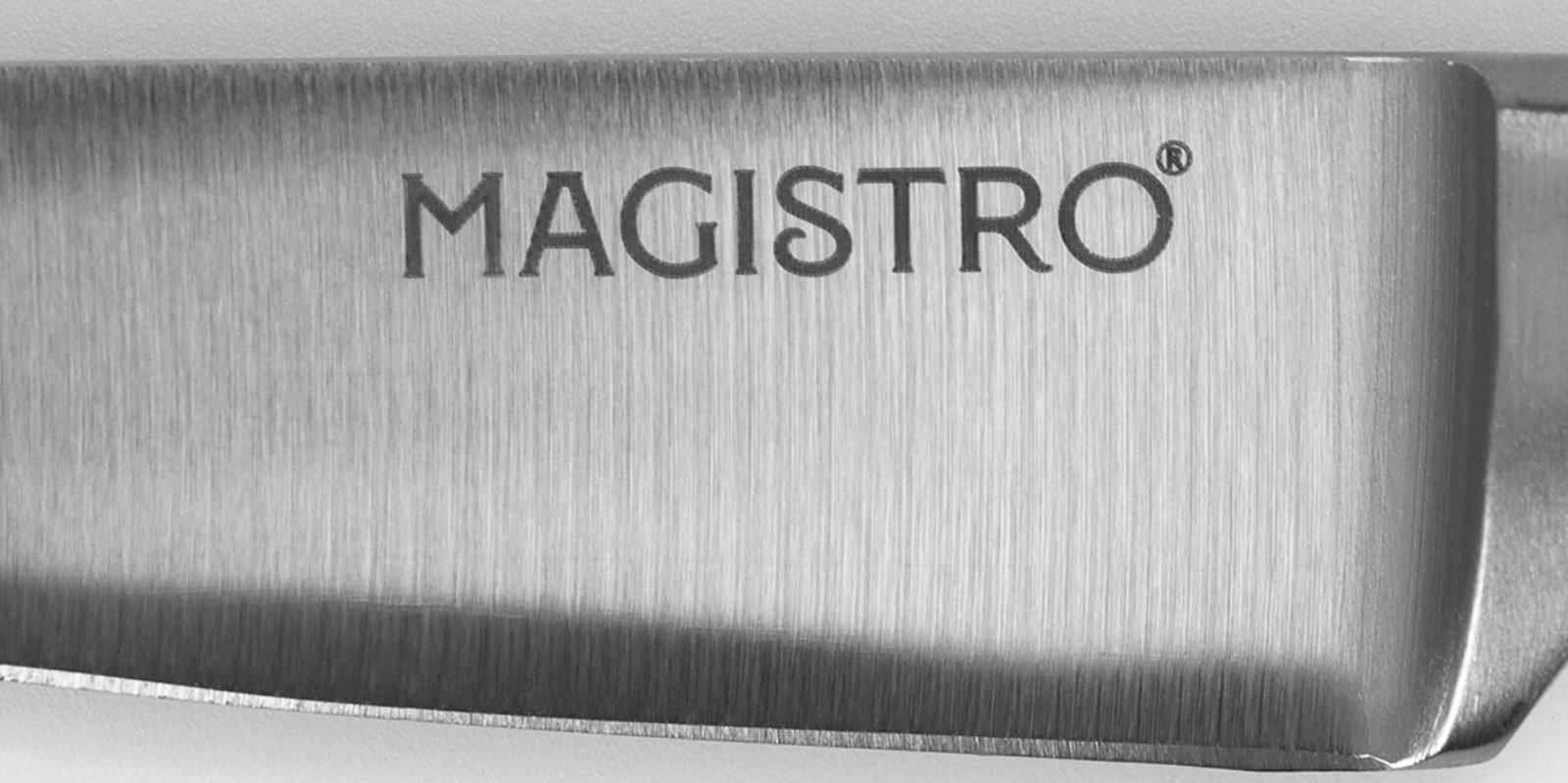 Нож для овощей кухонный Magistro Fedelaso, длина лезвия 8,9 см