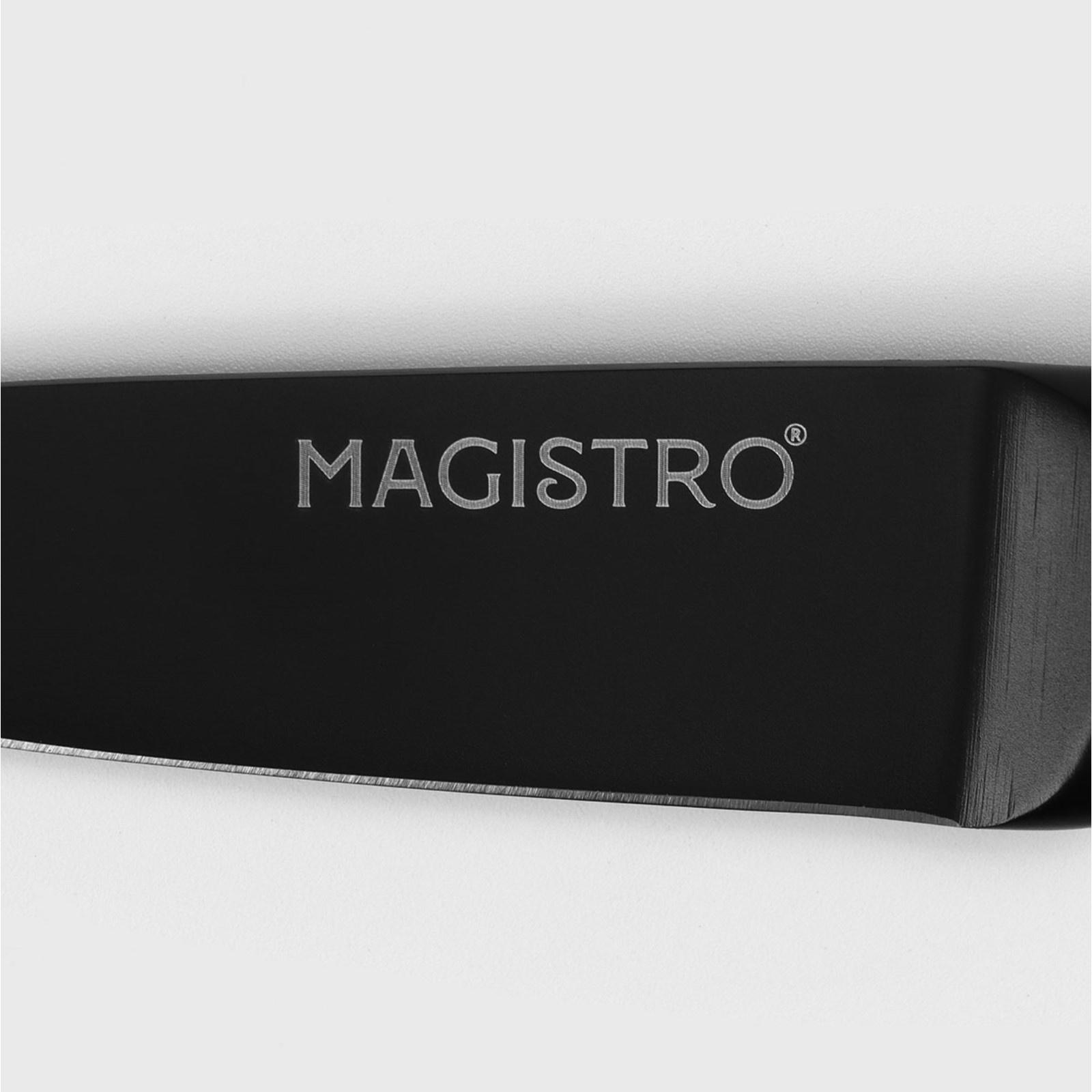 Нож для овощей кухонный Magistro Vantablack, длина лезвия 8,9 см