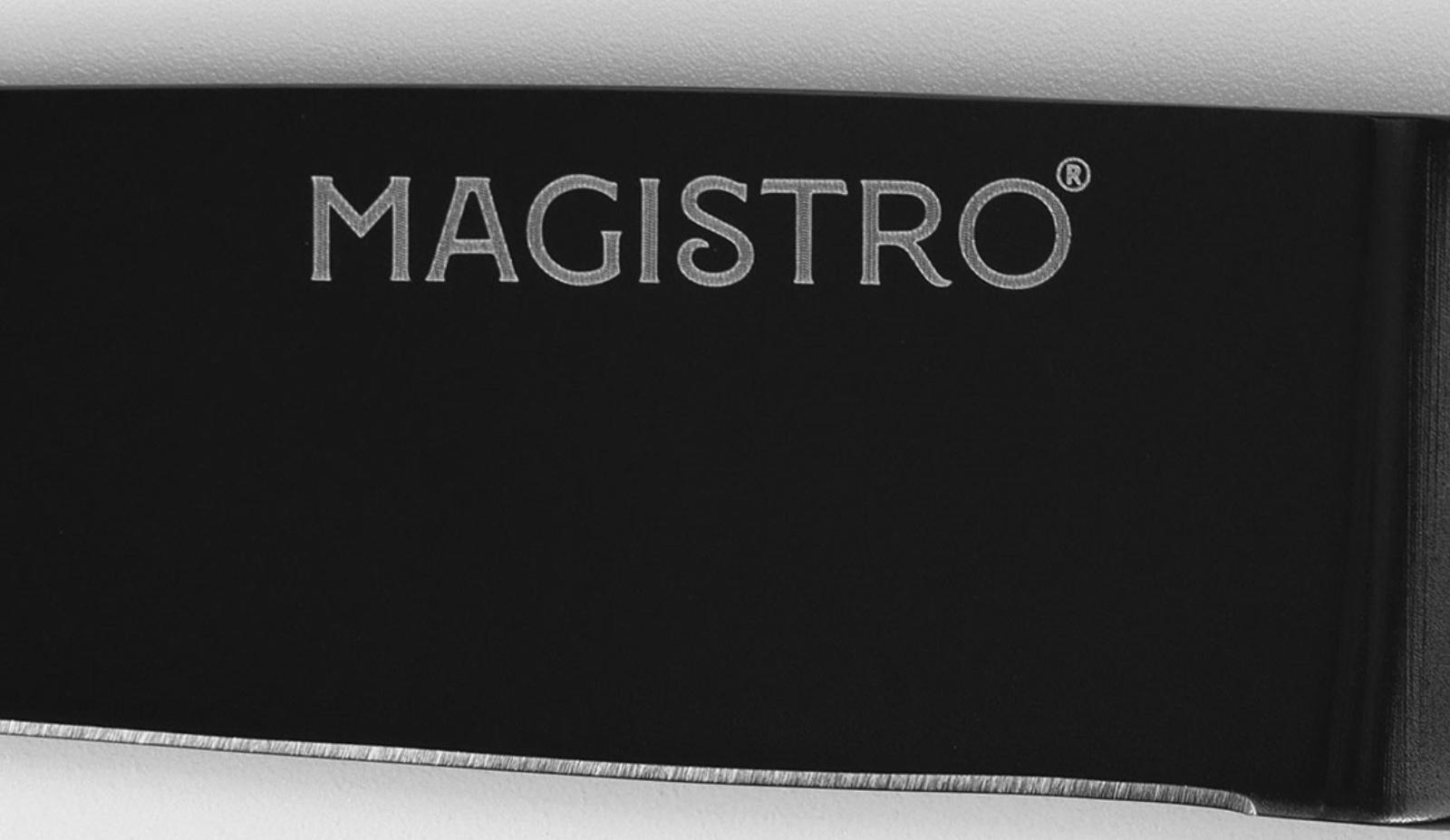 Нож универсальный кухонный Magistro Vantablack, длина лезвия 12,7 см