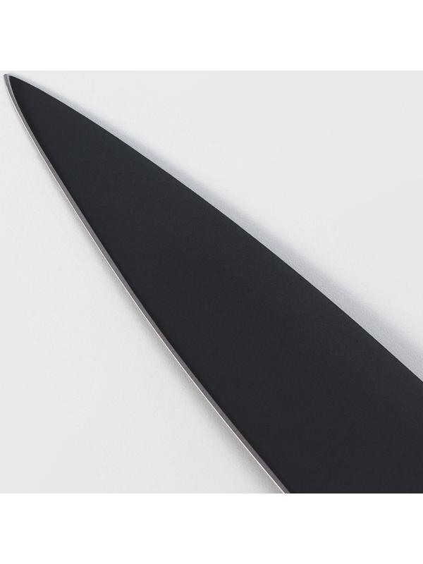 Нож универсальный кухонный Magistro Vantablack, длина лезвия 12,7 см