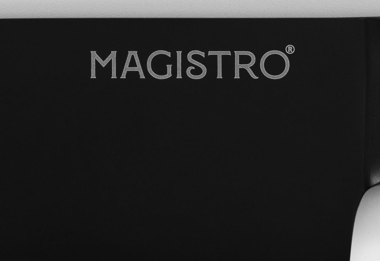 Нож шеф кухонный Magistro Vantablack, длина лезвия 17,8 см