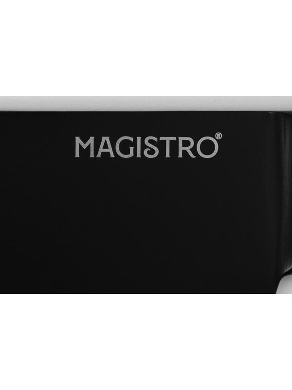 Нож Сантоку кухонный Magistro Vantablack, длина лезвия 20,3 см