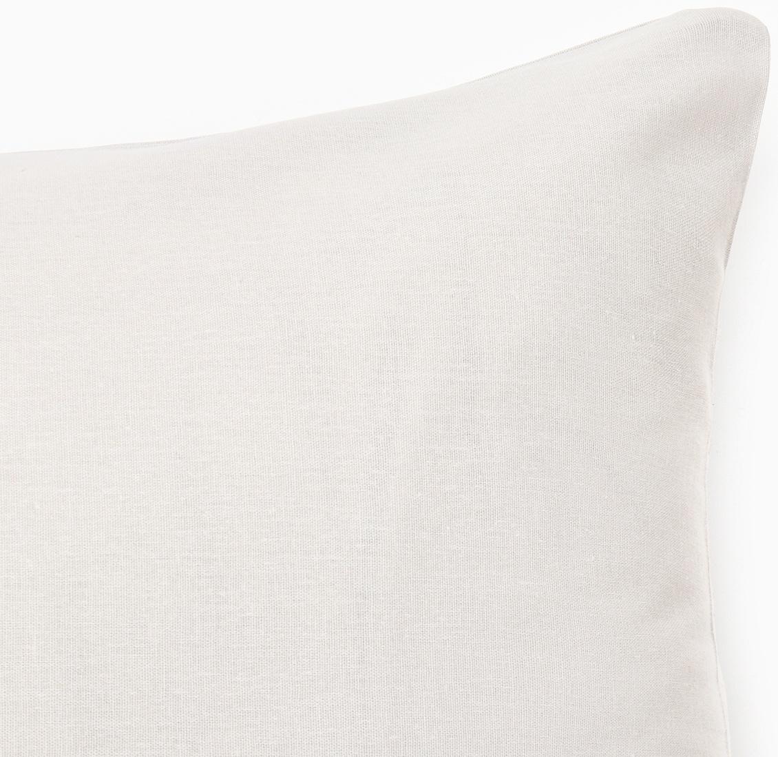 Наволочка Этель 50*70 см, цв.серый, бязь, 125г/м2