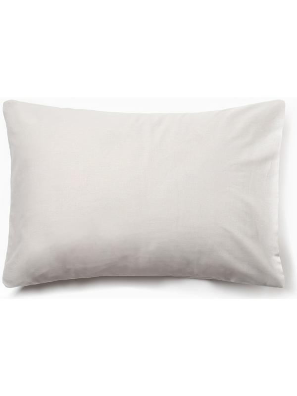 Наволочка Этель 50*70 см, цв.серый, бязь, 125г/м2