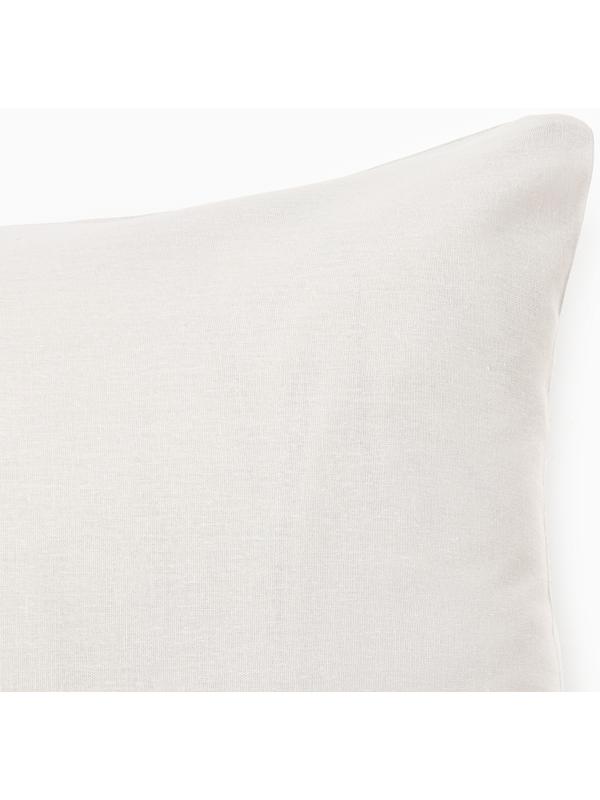 Наволочка Этель 50*70 см, цв.серый, бязь, 125г/м2