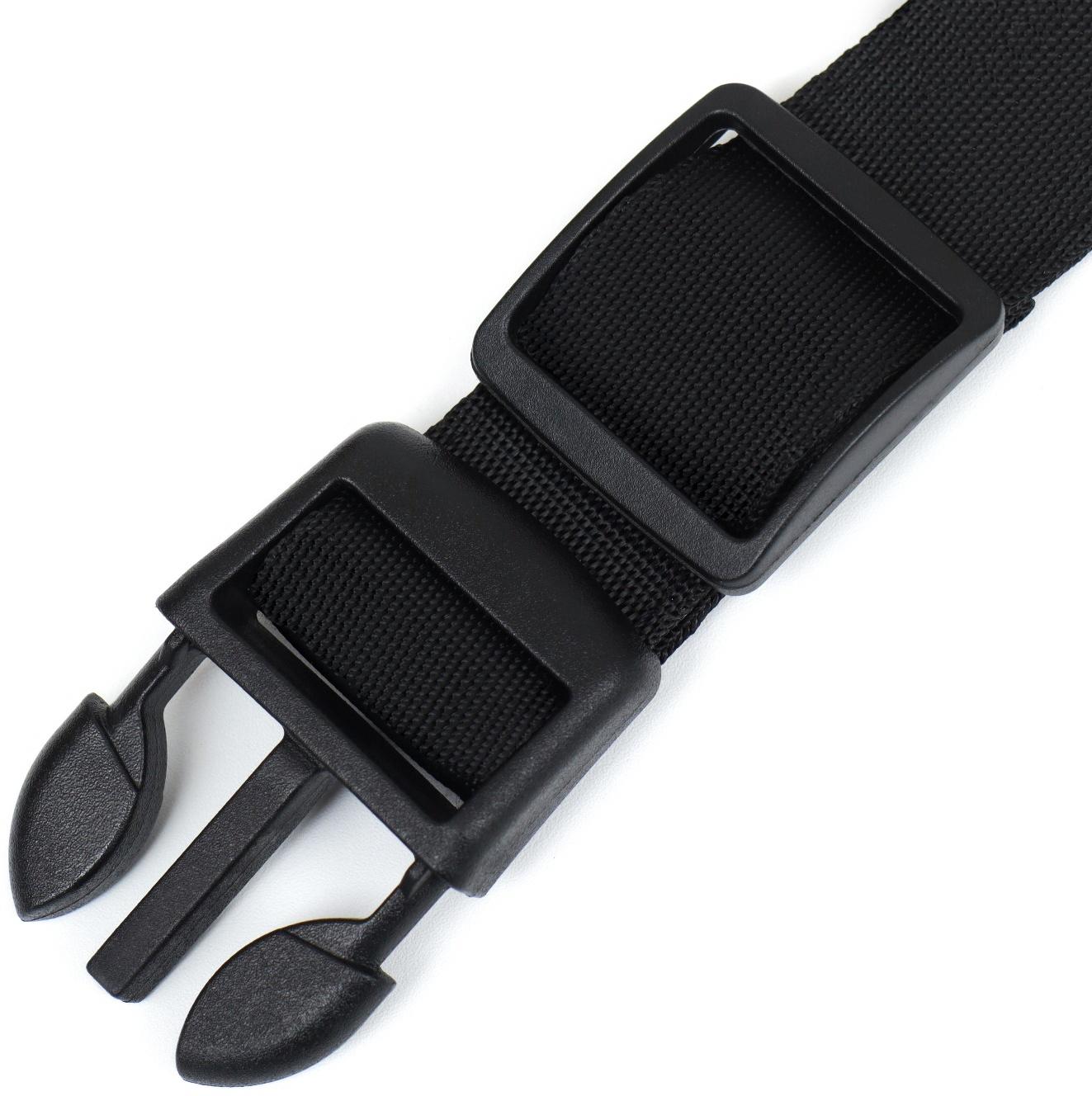 Ошейник с подсветкой Flash 3 режима свечения, размер М, ОШ 40-48 х 2,5 см, красный