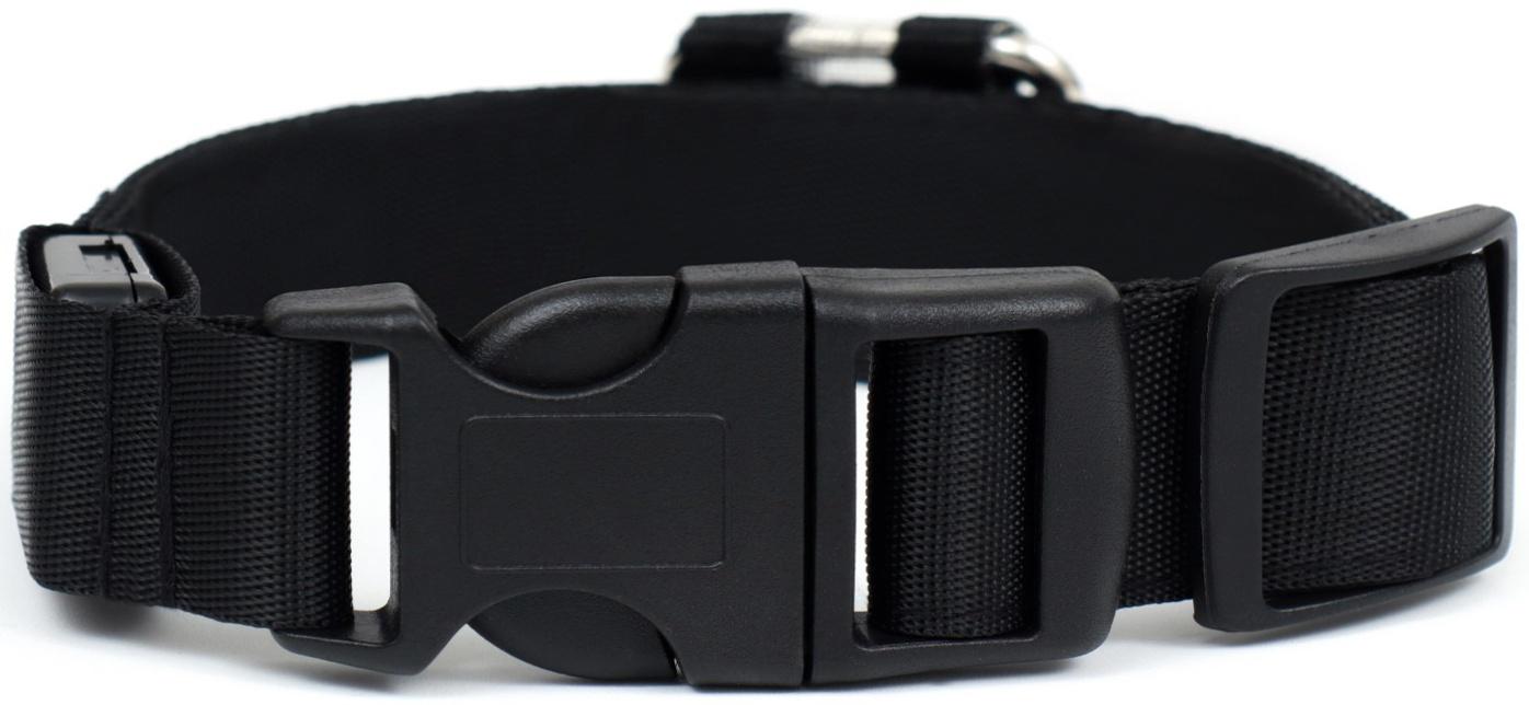 Ошейник с подсветкой Flash 3 режима свечения, размер XL, ОШ 52-60 х 2,5 см жёлтый