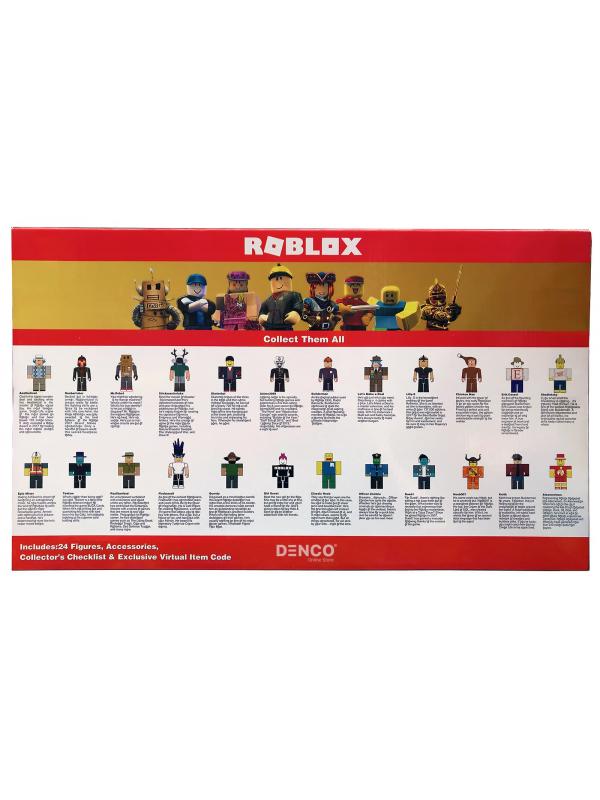 Большой Коллекционный набор из 24 Фигурок Roblox. Серия 1