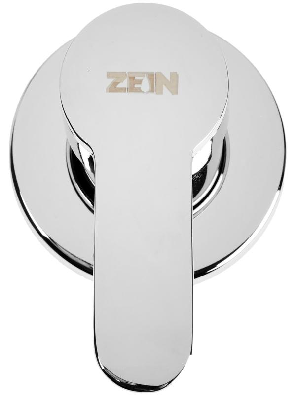 Смеситель для душевой кабины ZEIN, скрытый монтаж, ручка, картридж 35 мм, латунь, хром