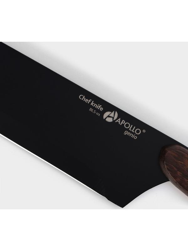 Нож кухонный универсальный Genio BlackStar, лезвие 19 см