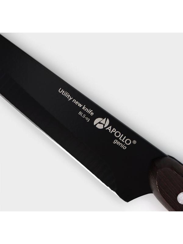 Нож кухонный универсальный Genio BlackStar, лезвие 11 см