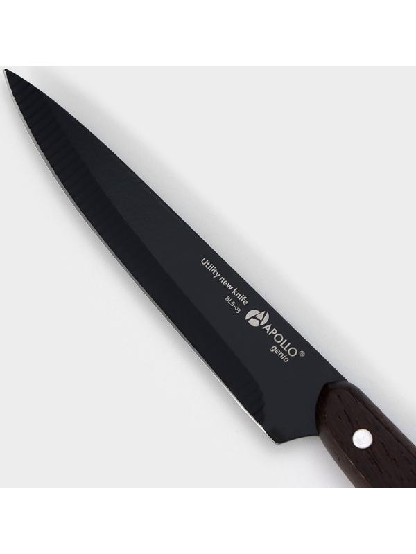 Нож кухонный универсальный Genio BlackStar, лезвие 11 см