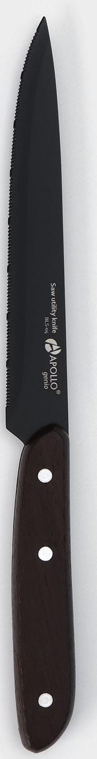 Нож кухонный для нарезки Genio BlackStar, лезвие 12 см