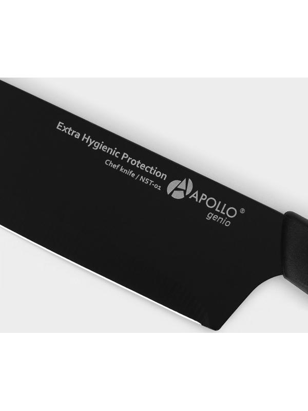 Нож кухонный универсальный Genio Nero Steel, лезвие 18 см