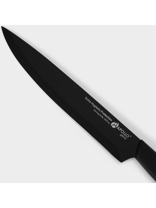 Нож кухонный для мяса Genio Nero Steel, лезвие 18,5 см