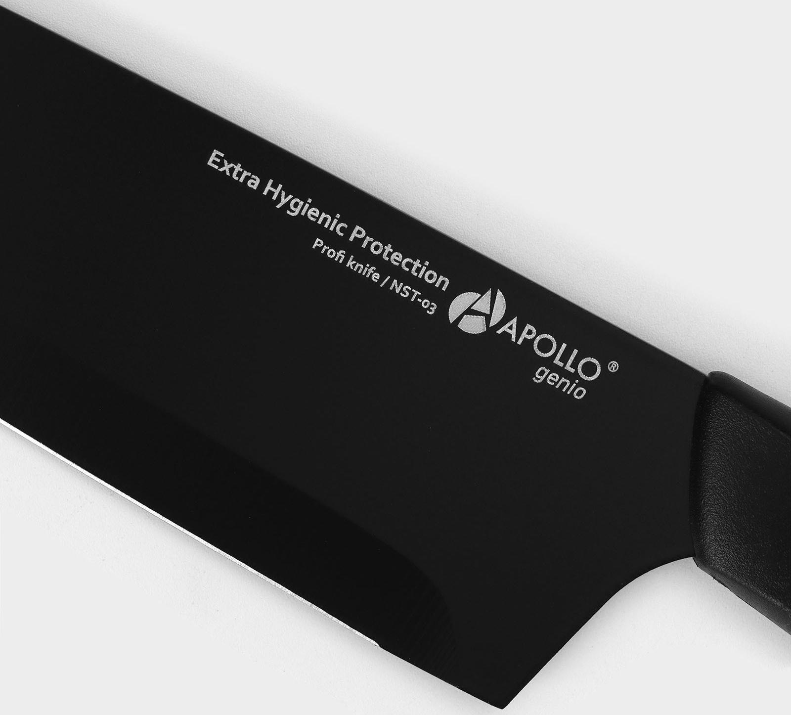 Нож кухонный универсальный Genio Nero Steel, лезвие 15 см