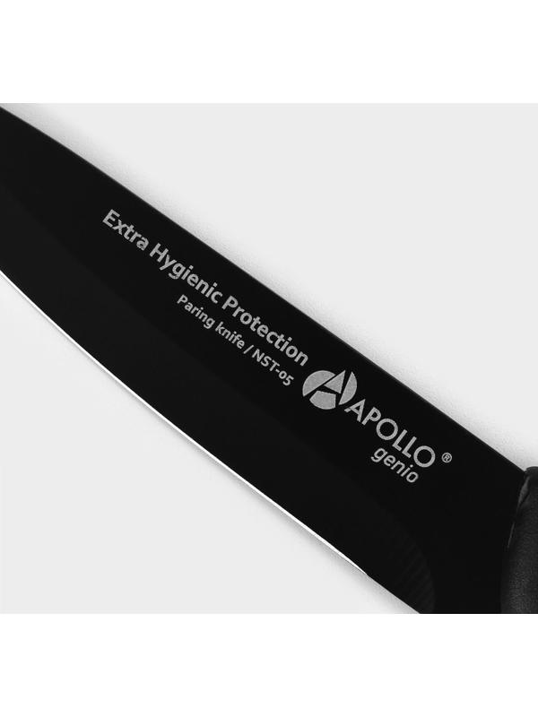 Нож кухонный для овощей Genio Nero Steel, лезвие 9 см