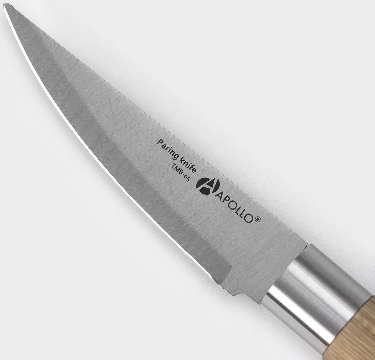Нож кухонный для овощей APOLLO Timber, лезвие 8 см