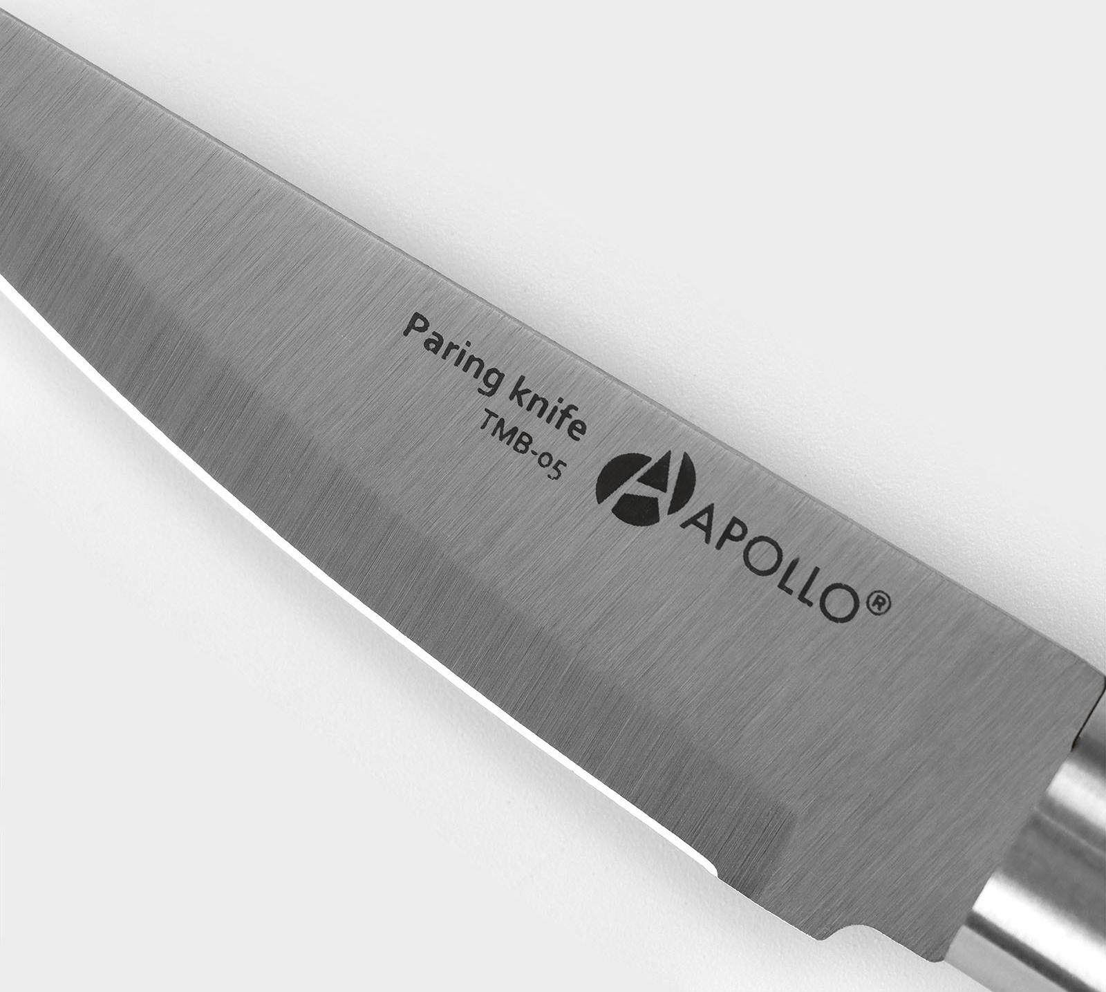 Нож кухонный для овощей APOLLO Timber, лезвие 8 см