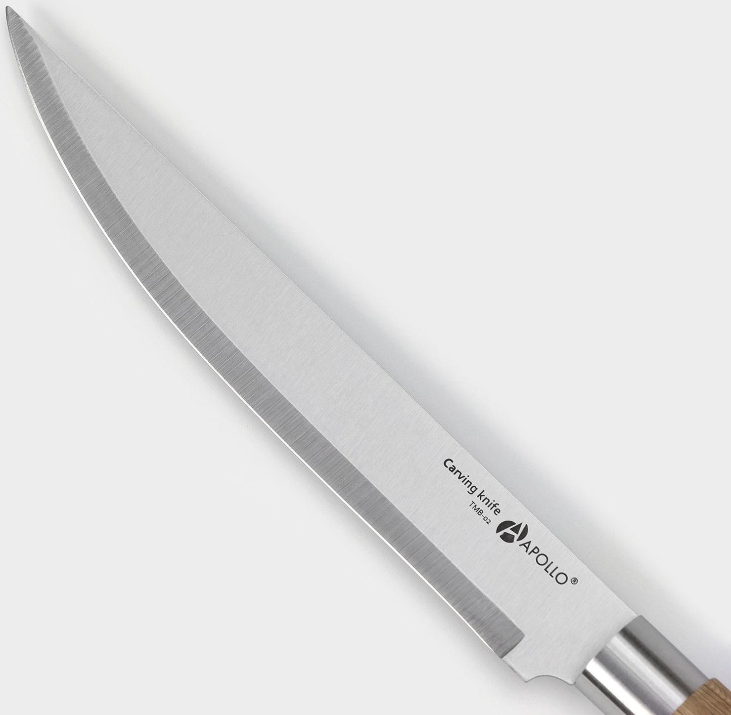 Нож кухонный для мяса APOLLO Timber, лезвие 19,5 см