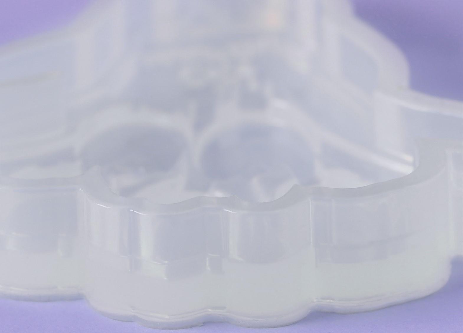 Силиконовый молд для леденцов и шоколада «Букет тюльпанов с 8 марта», 11,5×9,5 см, цвет прозрачный