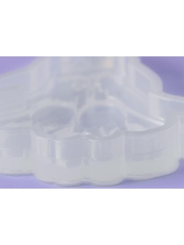 Силиконовый молд для леденцов и шоколада «Букет тюльпанов с 8 марта», 11,5×9,5 см, цвет прозрачный