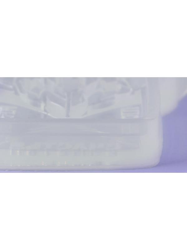 Силиконовый молд для леденцов и шоколада «Конверт с тюльпанами», 9×7,5 см, цвет прозрачный