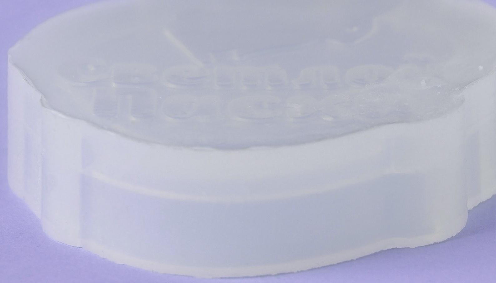 Силиконовый молд для леденцов и шоколада «Яйцо Светлой пасхи», 7,2×6,3 см, цвет прозрачный