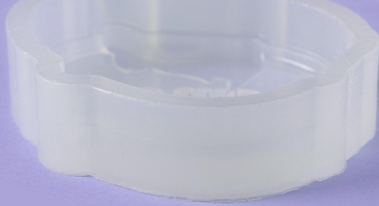 Силиконовый молд для леденцов и шоколада «Яйцо Светлой пасхи», 7,2×6,3 см, цвет прозрачный