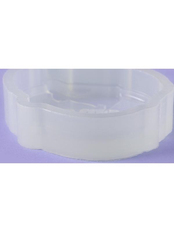 Силиконовый молд для леденцов и шоколада «Яйцо Светлой пасхи», 7,2×6,3 см, цвет прозрачный