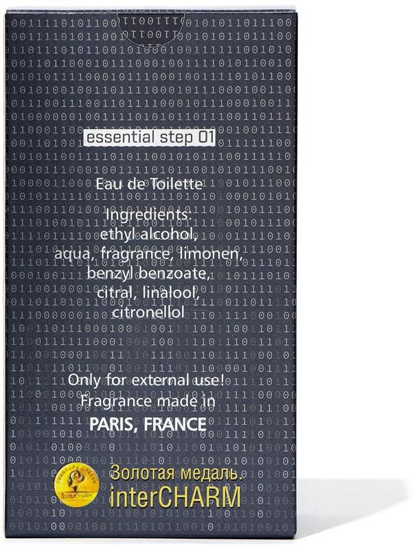Туалетная вода Essential step 01, 100 мл