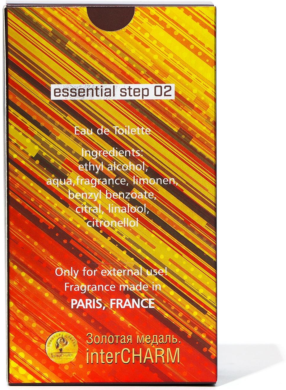 Туалетная вода Essential step 02, 100 мл