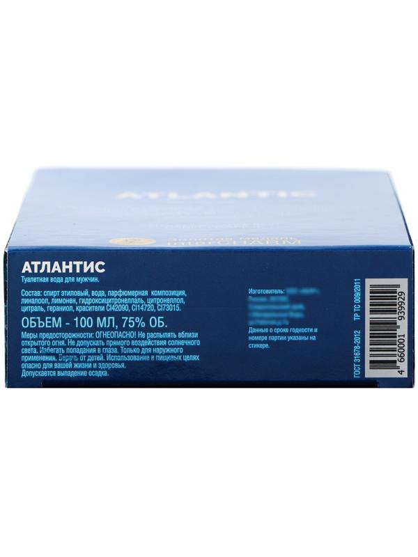 Туалетная вода ATLANTIC, 100 мл