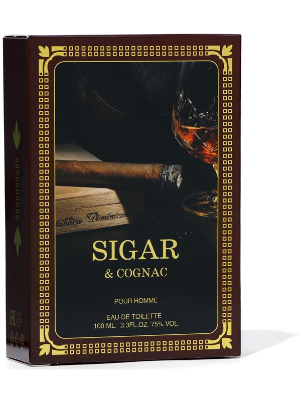 Туалетная вода SIGAR&COGNAC, 100 мл