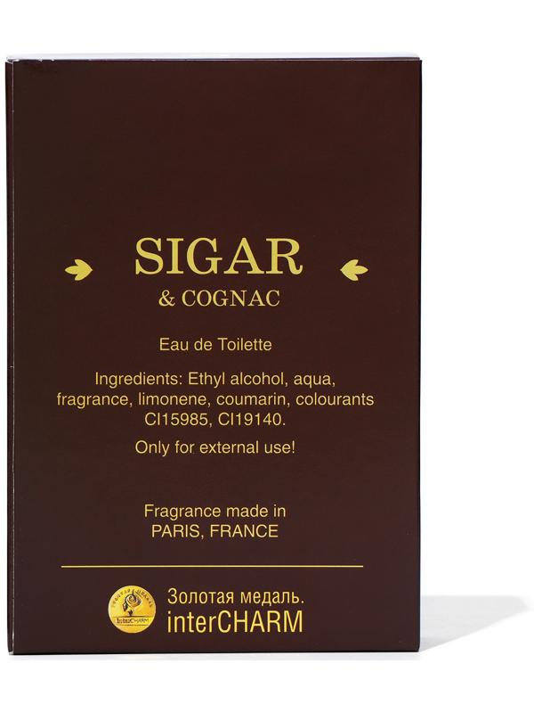 Туалетная вода SIGAR&COGNAC, 100 мл