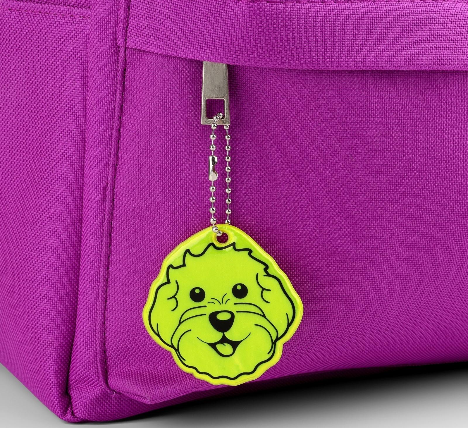 Светоотражающий элемент «Морда», двусторонний, 5,9 × 6 см, цвет МИКС