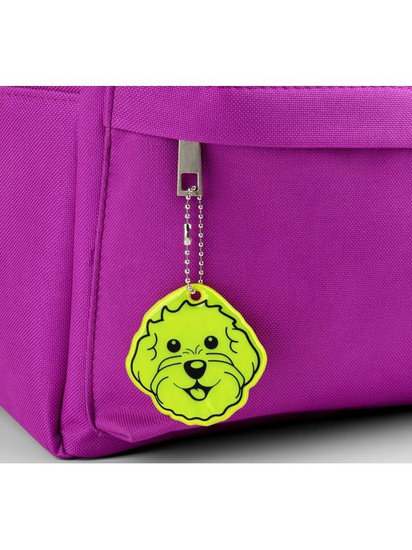 Светоотражающий элемент «Морда», двусторонний, 5,9 × 6 см, цвет МИКС