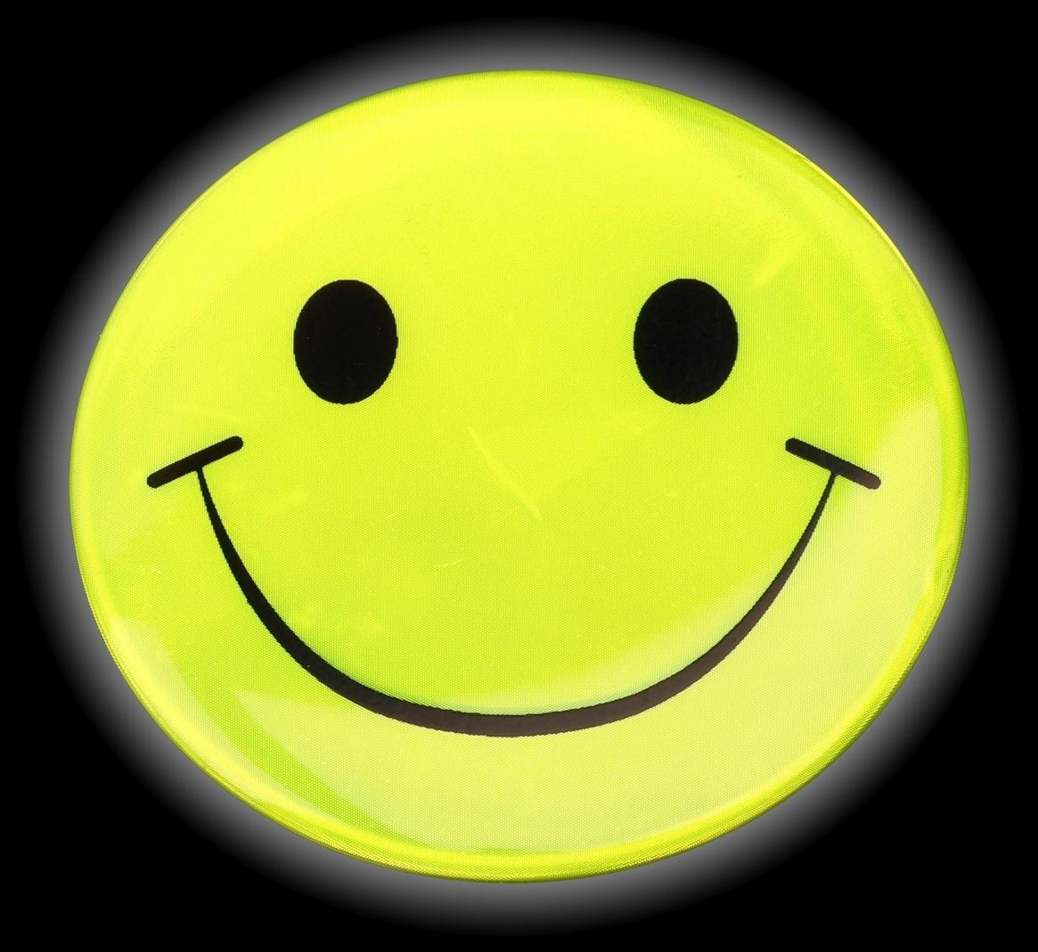 Светоотражающий значок «Смайл», d = 5,8 см, цвет МИКС