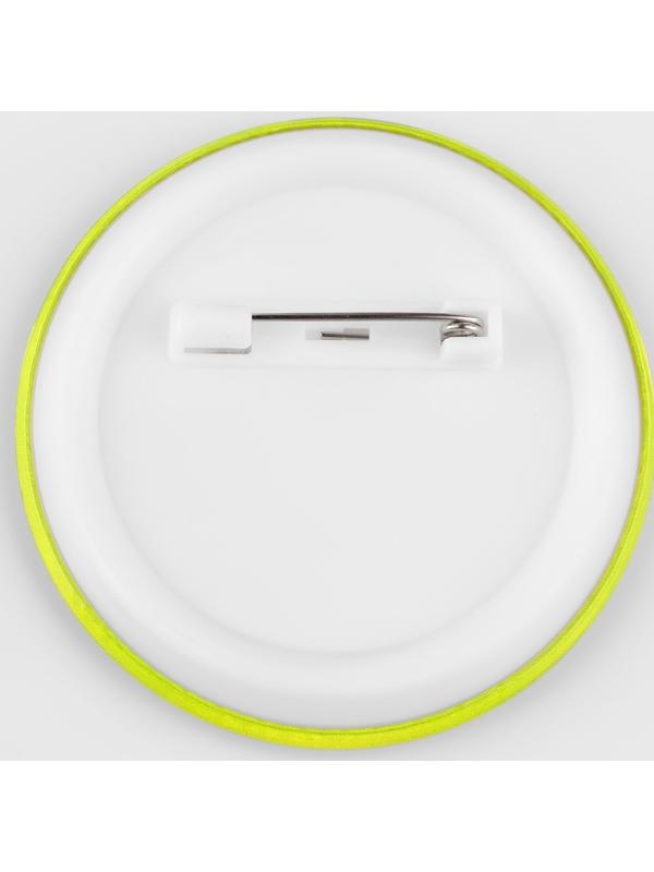 Светоотражающий значок «Смайл», d = 5,8 см, цвет МИКС