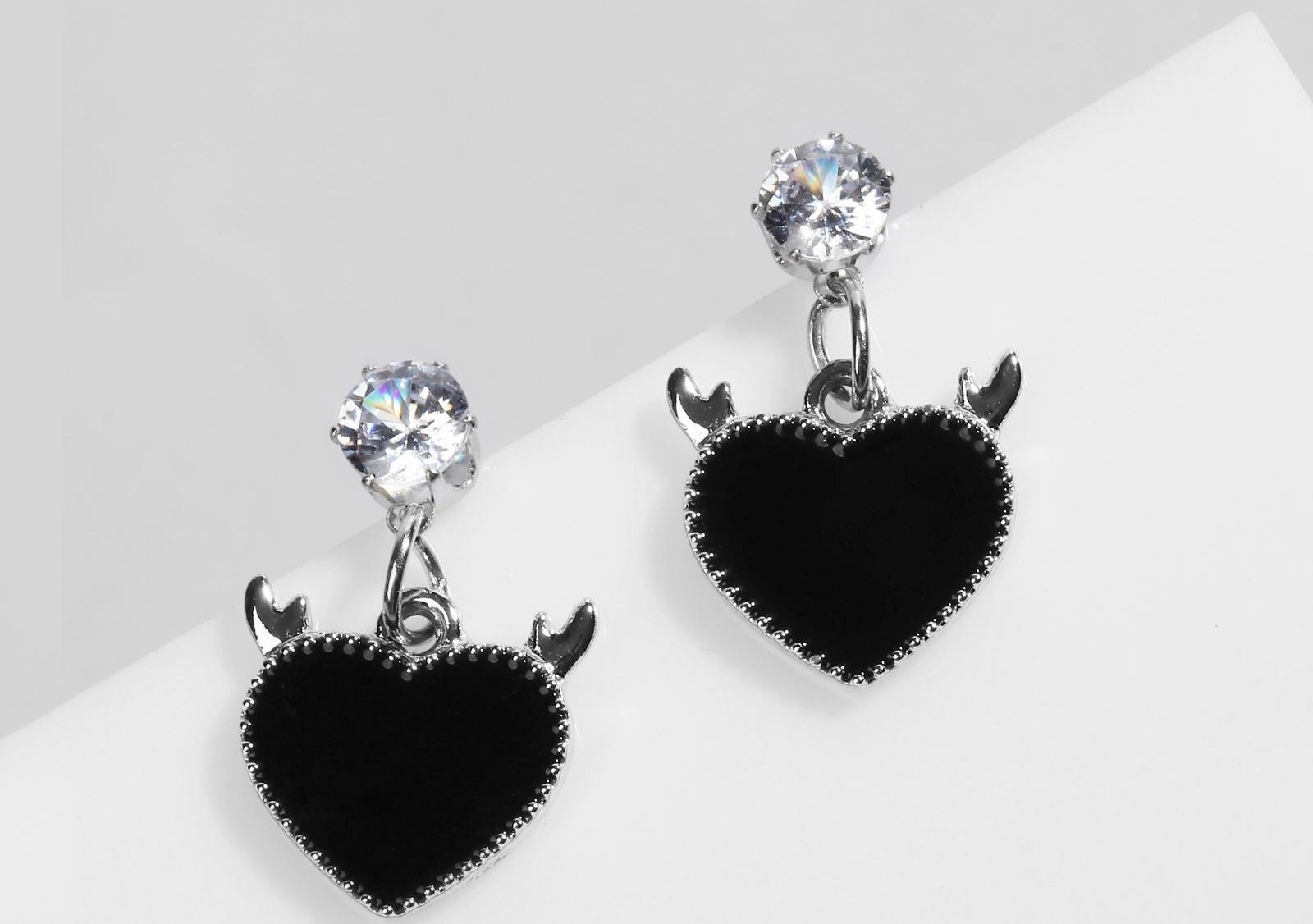 Серьги эмаль 